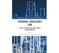 Personal Insolvency Law: Global Perspectives and China's Transformation