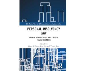 Personal Insolvency Law: Global Perspectives and China's Transformation