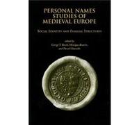 Personal Names Studies of Medieval Europe