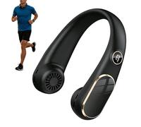 Personal Neck Breeze Device Quiet Portable Hands Free Cooling Fan USB