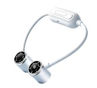 Personal Neck Fan, 5-Speeds 1800mAh Battery, Led Display Cooling Gear