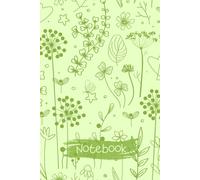 Personal Paperback Lined Journal Diary Notebook Monthly Daily Universal Undated Planner Life Organizer for Writing, Work, Gifts (12 month, 274 pages, 6"x9", Floral design)