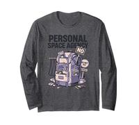 Personal Space Agency Introverti Alone Time Humour Manche Longue