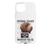 Personal Stalker Chien Griffon Korthals Will Follow You Coque pour iPhone 15 Plus