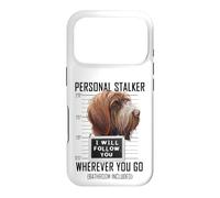 Personal Stalker Chien Griffon Korthals Will Follow You Coque pour iPhone 17 Pro
