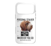 Personal Stalker Chien Griffon Korthals Will Follow You Coque pour iPhone 17 Pro Max