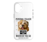Personal Stalker Chien Norfolk Terrier I Will Follow You Coque pour iPhone 16