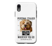 Personal Stalker Chien Norfolk Terrier I Will Follow You Coque pour iPhone XR