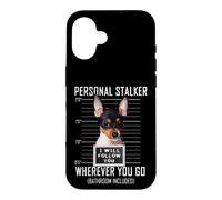 Personal Stalker Chien Toy Fox Terrier I Will Follow You Coque pour iPhone 16