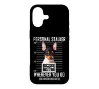 Personal Stalker Chien Toy Fox Terrier I Will Follow You Coque pour iPhone 17