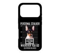 Personal Stalker Chien Toy Fox Terrier I Will Follow You Coque pour iPhone 17 Pro
