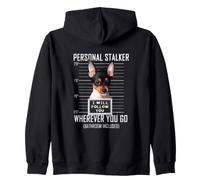 Personal Stalker Chien Toy Fox Terrier I Will Follow You Sweat à Capuche