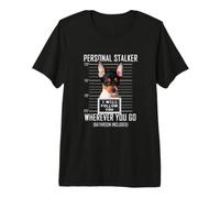 Personal Stalker Chien Toy Fox Terrier I Will Follow You T-Shirt Haut de Gamme
