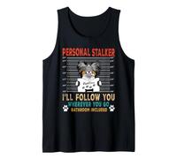 Personal Stalker Dog Papillion Je Te suivrai Amoureux des Débardeur