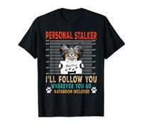 Personal Stalker Dog Papillion Je Te suivrai Amoureux des T-Shirt
