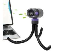 Personal Stroller Fan - Rechargeable Cooling Device, 199 Speed Adjustable with Strong Airflow for Versatile Use Compact Clip Design with Long Battery Life for Stable Performance Portable Mini Fan