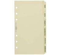 Personal Subject Crème index 6 onglets