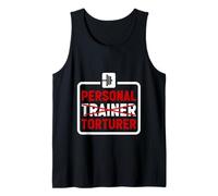 Personal Trainer Torturer Discipline de fitness au gymnase Débardeur