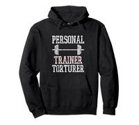 Personal Trainer Torturer Discipline de fitness au gymnase - Sweat à Capuche