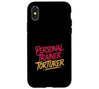 Personal Trainer Torturer Gym Fitness Discipline ----- Coque pour iPhone X/XS