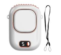 Personal Waist Clip Fan Bladeless - 5 Speed Silent Cooling With Digital Display, Portable Wearable Air Cooler For Outdoor Activities Hiking Beach Festival Office Use | Ideal Camping Travel Sports Work