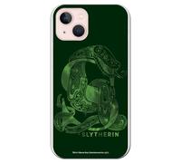 Personalaizer Coque Compatible avec iPhone 15 Licence Officielle Harry Potter en Silicone TPU Souple Transparente avec Motif Serpentard - Harry Potter