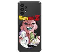 Personalaizer Coque compatible avec Samsung Galaxy A13 4G en silicone TPU souple transparente motif Dragon Ball Z - Freeza Cell et Majin Buu