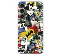 Personalaizer Coque compatible avec Samsung Galaxy A54 5G Licence officielle Batman - Coque en silicone TPU souple transparente - Design Collage