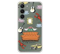 Personalaizer Coque compatible avec Samsung Galaxy S23 - Friends Sofa
