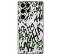 Personalaizer Coque compatible Samsung Galaxy S24 Ultra - Motif HAHAHA Joker - Coque silicone TPU souple transparente