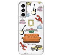 Personalaizer Coque d'origine compatible avec Samsung Galaxy S21 Plus - S30 Plus - Friends Sofa