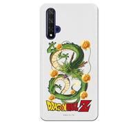 Personalaizer Coque originale compatible avec Huawei Honor 20 - Nova 5T - Motif Dragon Ball Z - Shenron et boules du dragon - Coque en silicone TPU transparente souple
