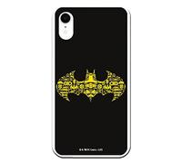 Personalaizer Coque originale compatible avec iPhone XR avec un motif JL Symbole Batman