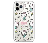 Personalaizer Coque pour iPhone 11 Pro - Hello Kitty Patron Stickers