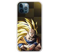 Personalaizer Coque pour iPhone 12 Pro Max - Dragon Ball Z Goku SS3 Fondo