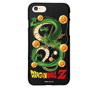 Personalaizer Coque pour Iphone 7-8-SE 2020 - SE 3(2022) Noir avec Un Design deDragon Ball Z Shenron y Bolas