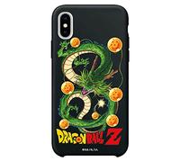Personalaizer Coque pour Iphone X-XS Noir avec Un Design deDragon Ball Z Shenron y Bolas