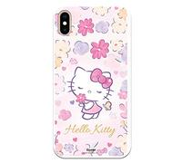 Personalaizer Coque pour iPhone XS Max - Hello Kitty officiel. Belles coques. Housses pour fille. (Hello Kitty Delicate Flower)