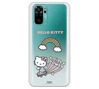 Personalaizer Coque pour Xiaomi Redmi Note 10 - S Hello Kitty Girl Power, produit officiel, belle coque en silicone gel souple