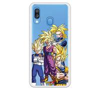 Personalaizer Coque Samsung Galaxy A20E Dragon Ball Z Goku Vegeta Gohan Trunks