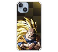 Personalaizer Coque Souple Compatible pour iPhone 15 Plus avec Goku