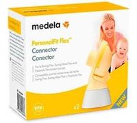 Personalfit Flex, Connector For Breast Pump Funnel White,Yellow,Grey