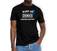 Personalised Birthday Gift Tee Shirt - Birth Date Year Mens Women T Shirt 100% Cotton Manches Courtes(Large)