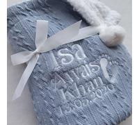 Personalised Blanket Embroidered Soft Baby Blanket Newborn , Personalised Blankets For Babies, Newborn Personalised Blanket, Custom Baby Blanket With Name, Knitted Baby Blanket Personalized Name