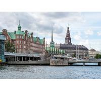 Personalised Jigsaw Photo Custom Jigsaw Puzzle 1000 pc Paper Puzzle Personalized Gift Copenhagen Denmark Bridges (50x70cm)