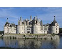 Personalised Photo Jigsaw Puzzle Custom Paper Puzzles from Photos Pictures 1000 Pieces for Adults Castles Rivers France Monuments (26x38cm)
