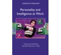 Personality and Intelligence at Work Adrian Fumham (Auteur)