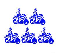 Personality Car Stickers 20cm PVC Decals Waterproof(blue)