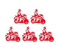 Personality Car Stickers 20cm PVC Decals Waterproof(red)