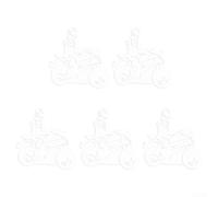 Personality Car Stickers 20cm PVC Decals Waterproof(silver)